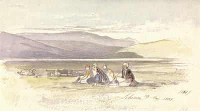 Libanon von Edward Lear